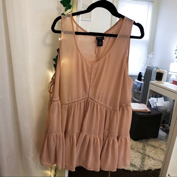 torrid Tops - Torrid See Through Tunic